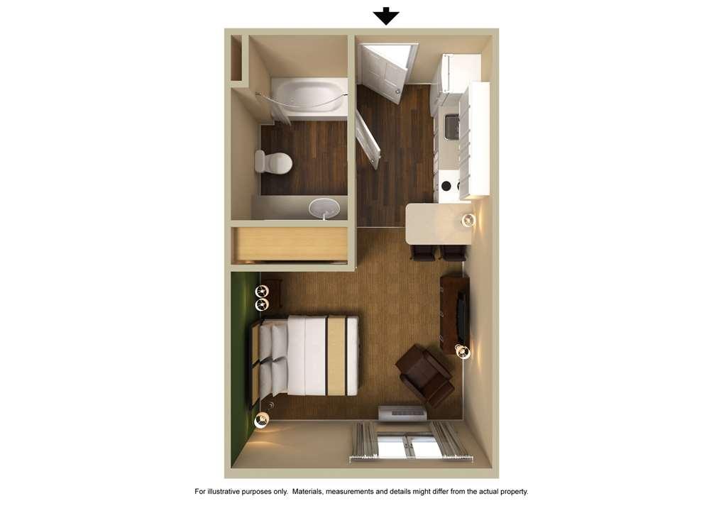 Auburn Hills Extended Stay Inn Room photo